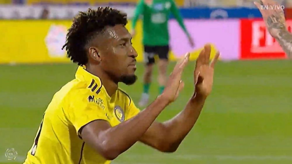 گل دوم النصر به النجمه (کینگزلی کومان)