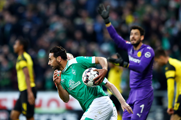 وردربرمن 2 - 2 دورتموند؛ تقدیم قهرمانی به بایرن