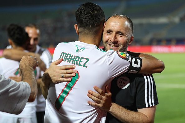 الجزایر 3-0 گینه ؛ الجزایر با محرز به یک چهارم پایانی رسید