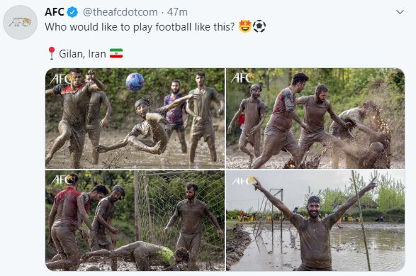 فوتبال گِلی در ایران سوژه فیفا و AFC