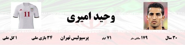 همراه با ملی پوشان ایران در جام جهانی 2018؛ قدوس، امیری و ترابی