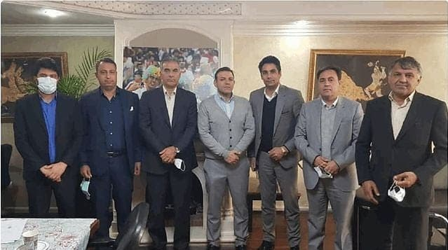 دیدار رئیس فدراسیون با مدیران فوتبالی کرمان/ اولین سفر استانی عزیزی خادم مشخص شد + عکس
