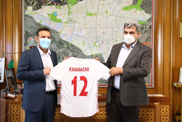 نشست رئیس فدراسیون فوتبال با شهردار تهران برای همکاری دو جانبه +عکس