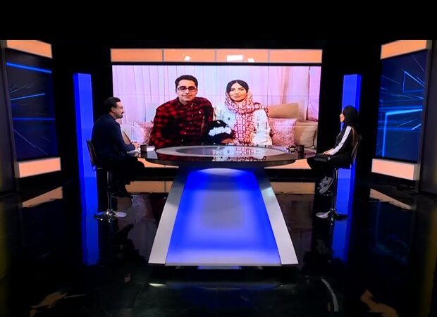 سورپرایز بانوی ایرانی در برنامه تلویزیونی عراق