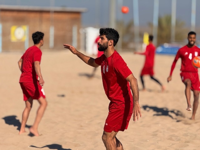 گزارش تصویری/ تمرین تیم ملی فوتبال ساحلی، ۱۶ دی ۱۴۰۳