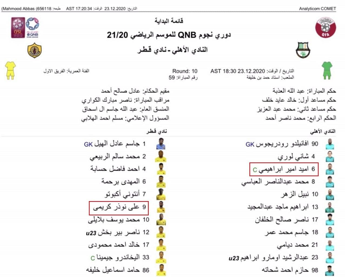 لیگ ستارگان قطر| حضور ابراهیمی و کریمی در مصاف الاهلی و قطر
