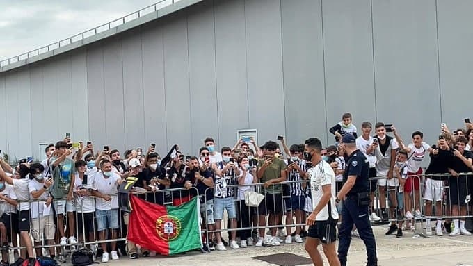 تصاویر؛ استقبال گرم هواداران یوونتوس از رونالدو