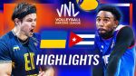 خلاصه بازی اوکراین 3-0 کوبا (لیگ ملت های والیبال)