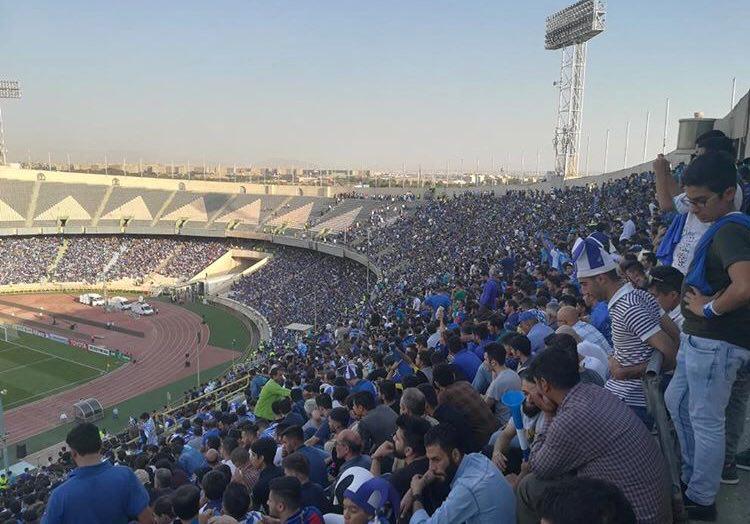 آزادی لحظه لحظه در حال پر شدن (عکس)