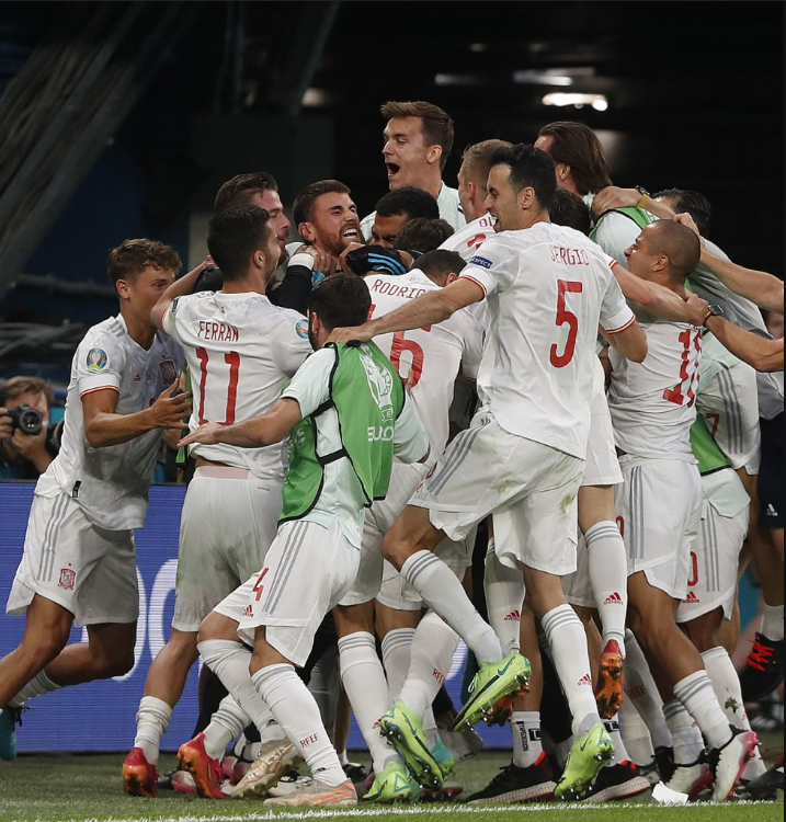 گزارش تصویری/ اسپانیا 1(3)-(1)1 سوئیس (مرحله یک چهارم نهایی یورو 2020)