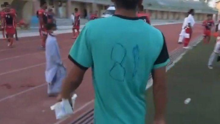 نقاشی شماره حامد لک در لیگ دسته سوم ایران! (عکس)