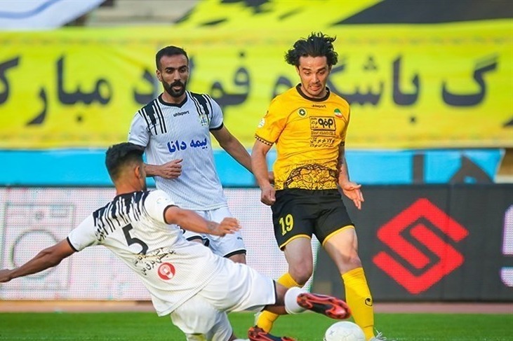 ۳ مصدوم سپاهان برابر مس رفسنجان بازی میکنند