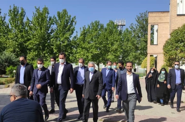 حضور رئیس کمیته ملی المپیک در اردوی تیم ملی امید (عکس)