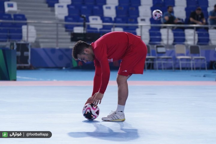 گزارش تصویری/ تمرین تیم ملی فوتسال، ۴ مهر ۱۴۰۳