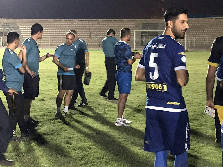 کعبی و شیخویسی در تمرینات استقلال خوزستان(عکس)