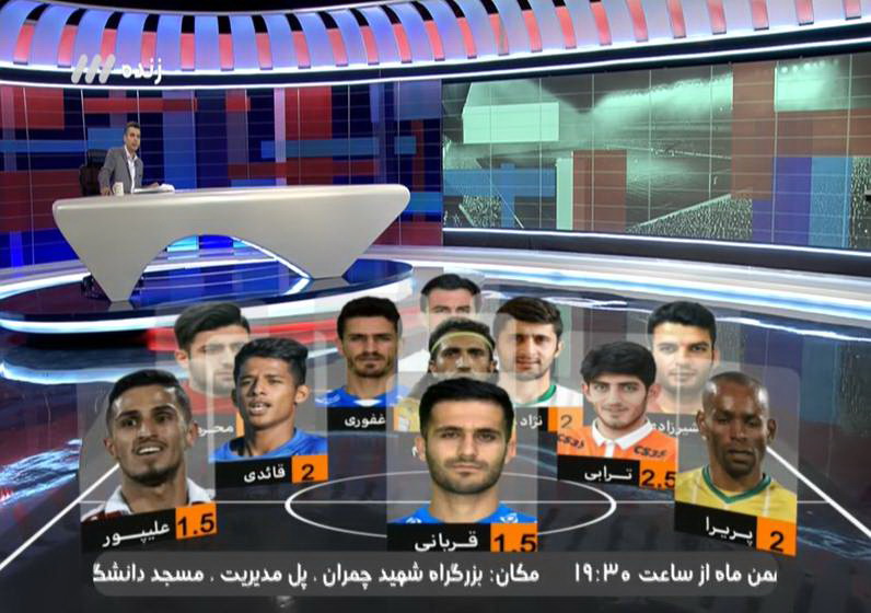 مشروح برنامه 9 بهمن نود / داوری پرحاشیه استقلال - پارس جنوبی
