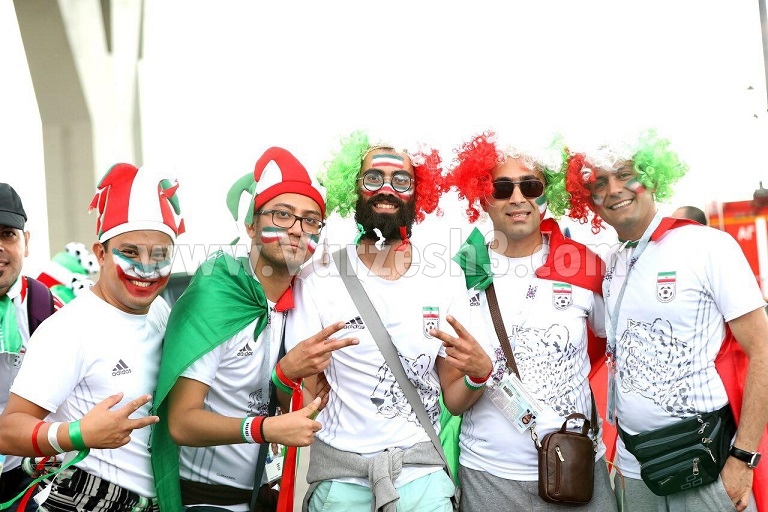 هواداران ایران آماده جشن بزرگ (عکس)