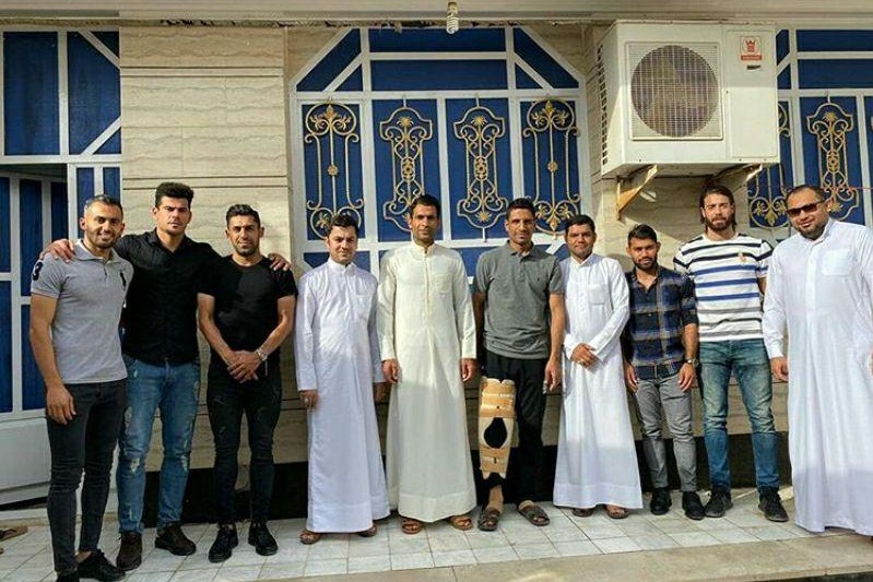 فولادی ها و عیادت از کاپیتان والی