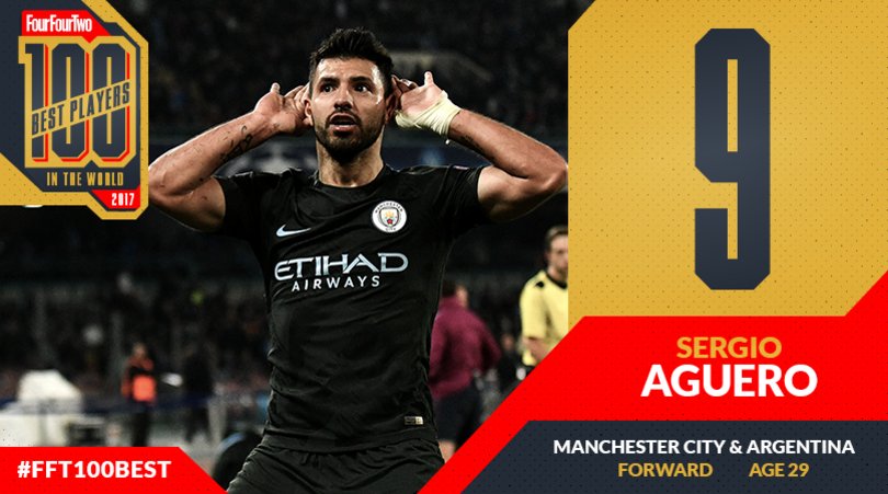 ۲۰ فوتبالیست برتر سال ۲۰۱۷ از دیدگاه FourFourTwo