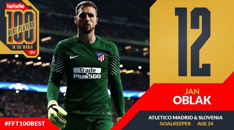 ۲۰ فوتبالیست برتر سال ۲۰۱۷ از دیدگاه FourFourTwo