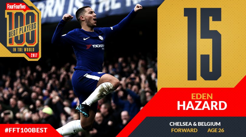 ۲۰ فوتبالیست برتر سال ۲۰۱۷ از دیدگاه FourFourTwo