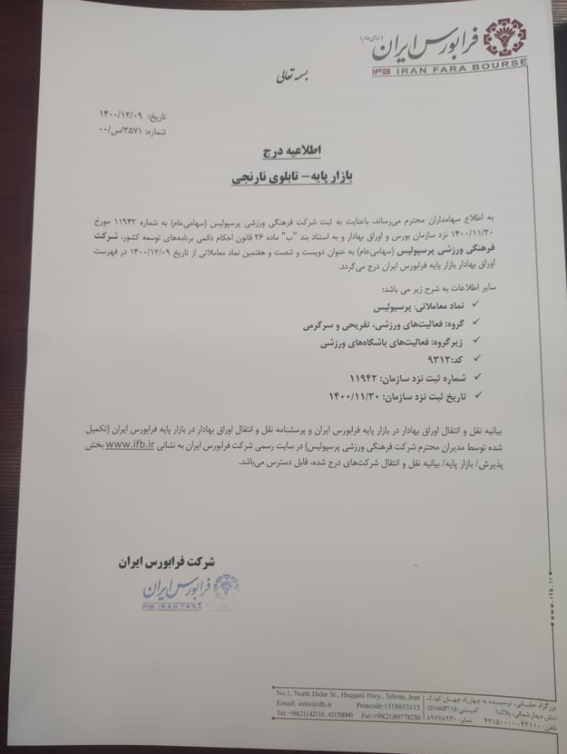 سرخابی‌ها بالاخره در بازار پایه فرابورس درج شدند