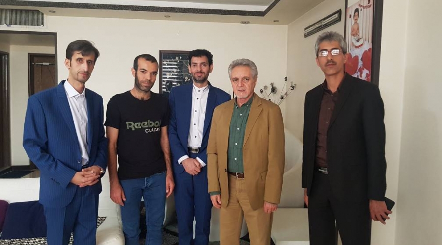 عیادت مدیران سپاهان از نویدکیا