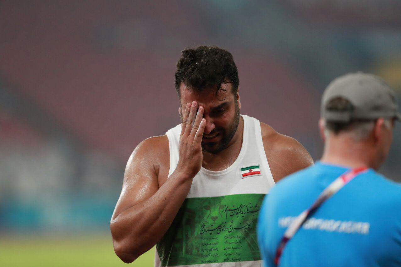 پیراهن جالب مدالآور ایران سوژه رسانهها / اشکهای حدادی به اندازه فریادهایش بلند بود! + عکس