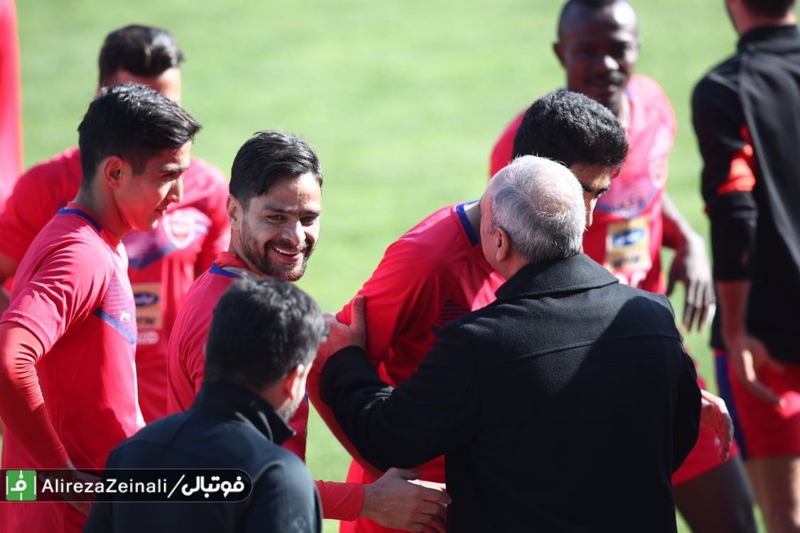 گزارش تصویری از تمرین پرسپولیس