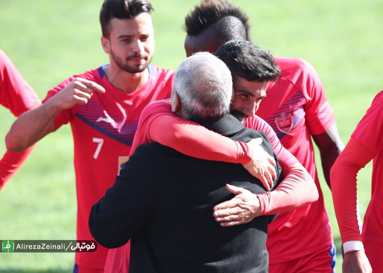 گزارش تصویری از تمرین پرسپولیس
