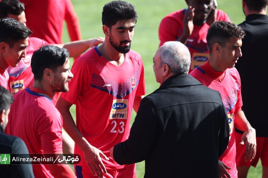 گزارش تصویری از تمرین پرسپولیس