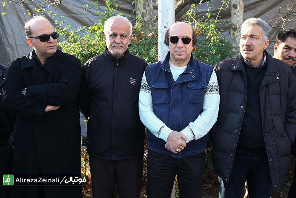 گزارش تصویری از مراسم تشییع پیکر ایرج دانایی فرد در ورزشگاه امجدیه