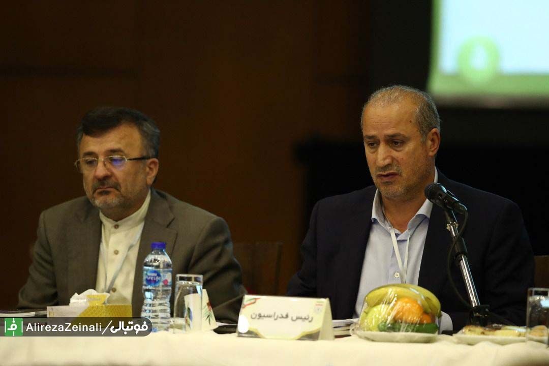 گزارش تصویری از مجمع عمومی عادی فدراسیون فوتبال