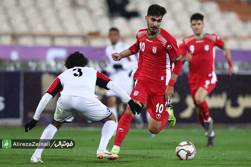 گزارش تصویری بازی ایران - یمن