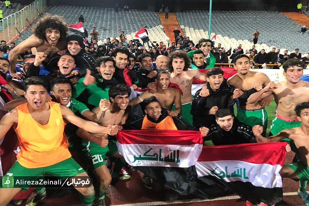 گزارش تصویری بازی تیم امید ایران - امید عراق