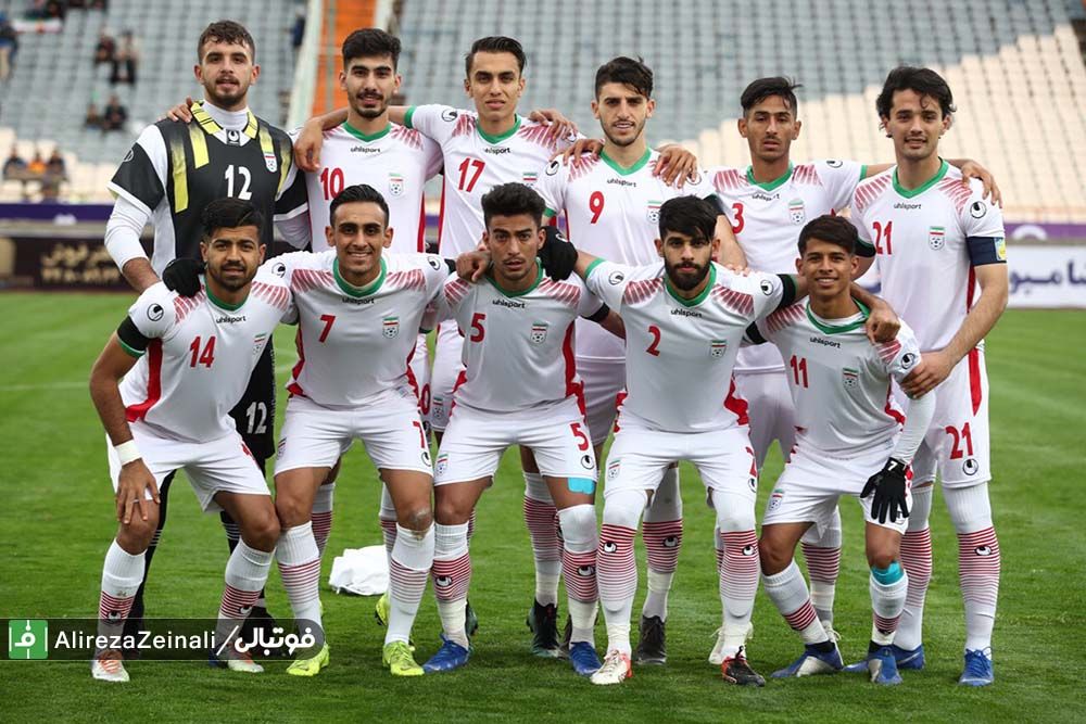 گزارش تصویری بازی تیم امید ایران - امید عراق
