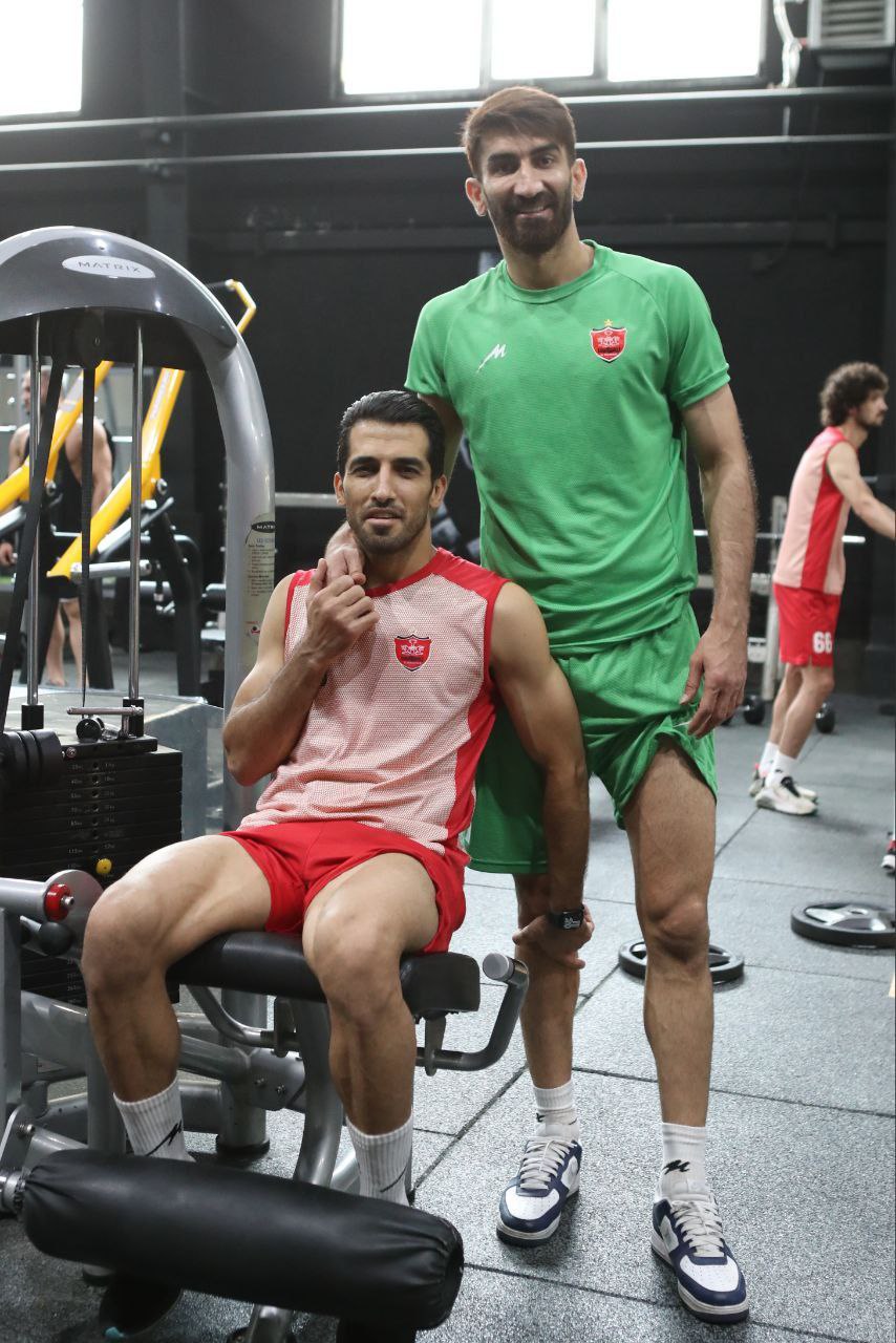 گزارش تصویری/ تمرین نوبت صبح پرسپولیس، یکشنبه 29 مرداد