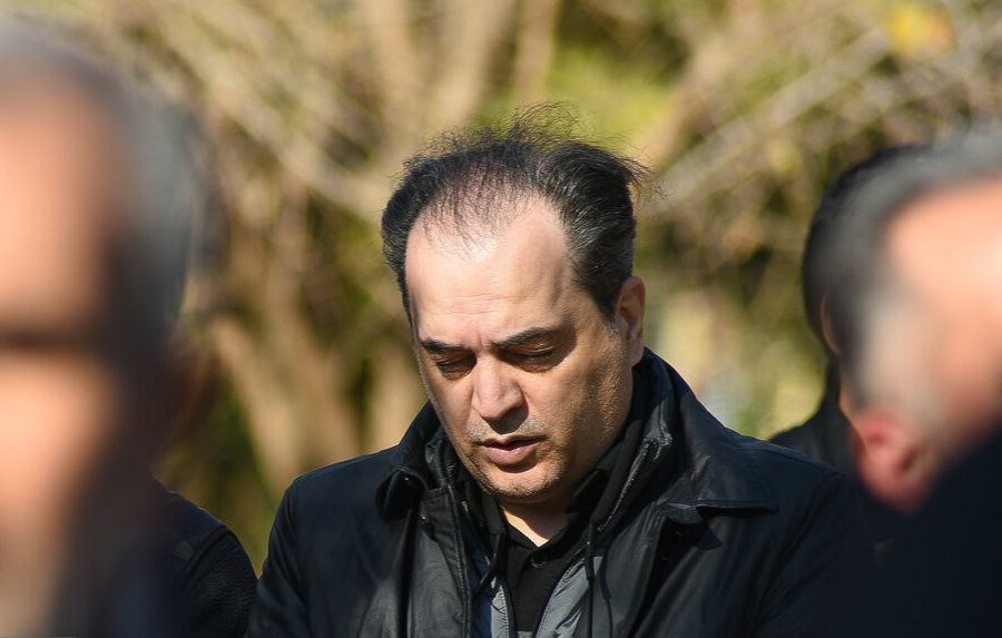 گزارش تصویری/ مراسم خاکسپاری مادر محمدحسین میثاقی