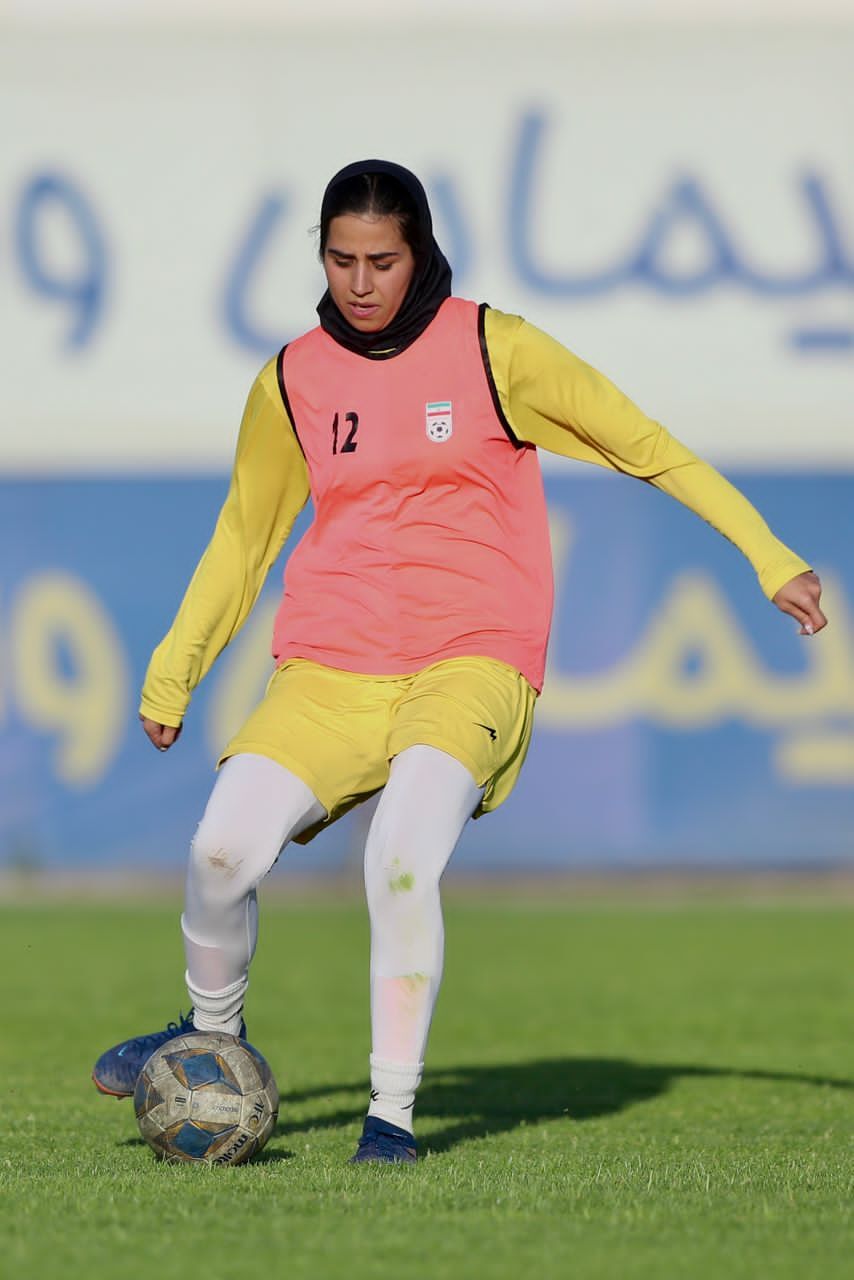 گزارش تصویری/ بازی درون تیمی تیم ملی فوتبال بانوان