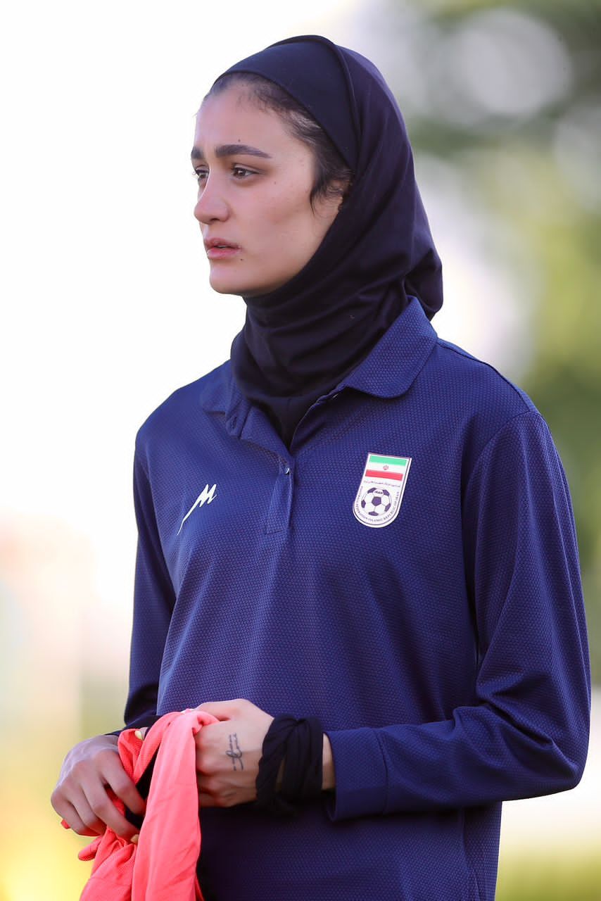 گزارش تصویری/ بازی درون تیمی تیم ملی فوتبال بانوان