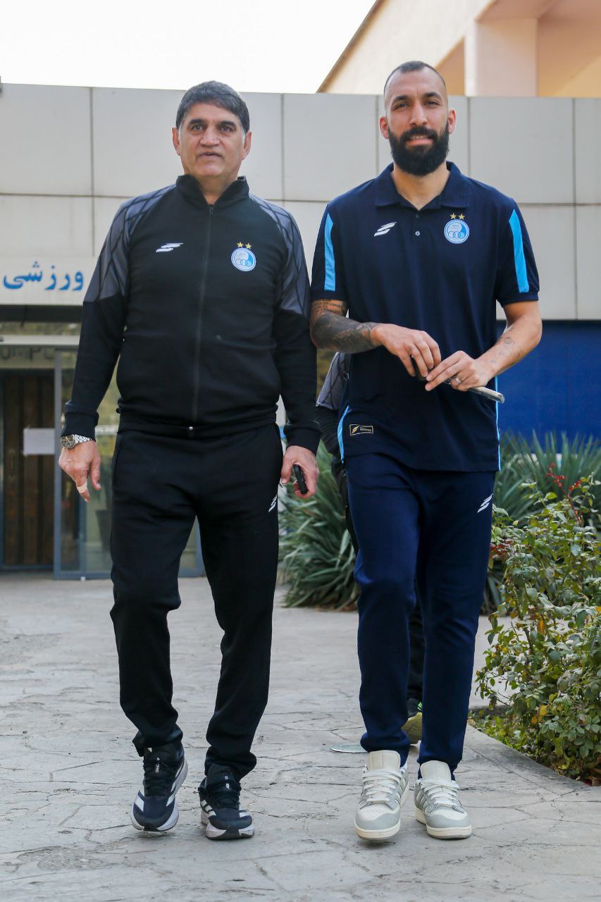 گزارش تصویری/ استقلال در مسیر ورزشگاه