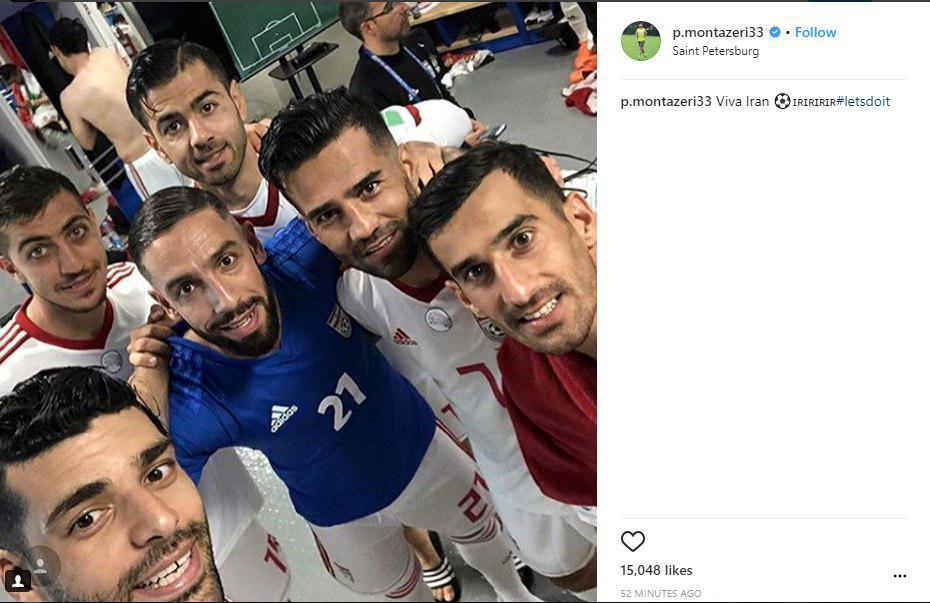 دورهمی ملی پوشان در اینستاگرام بعد از برد