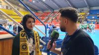  اولین حضور هواداران بانوی اصفهانی در سالن پیروزی اصفهان