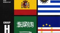 بررسی گروه H جام جهانی ۲۰۲۶؛ لاروخا به دنبال صدرنشینی