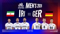 والیبال ایران - آلمان