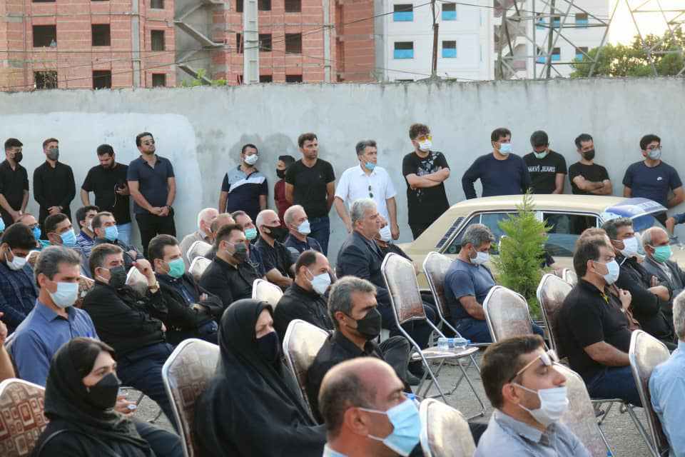 گزارش تصویری/ مراسم چهلم زنده یاد نادر دست‌نشان