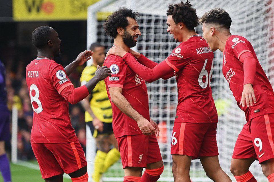 واتفورد 0 - 5 ليورپول؛ بیرحمی خط آتش کلوپ با هتتریک فیرمینو و گلزنی صلاح و مانه