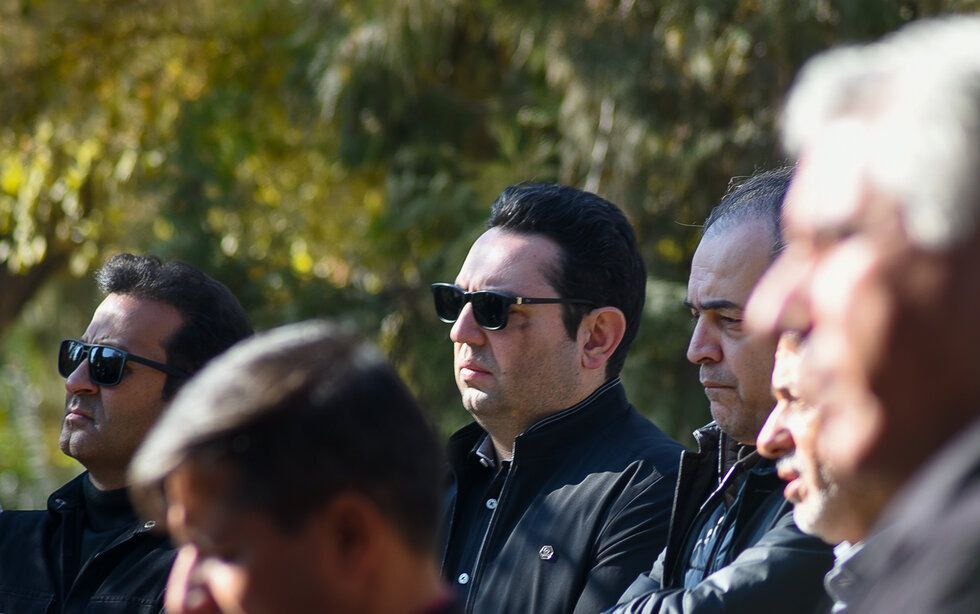 گزارش تصویری/ مراسم خاکسپاری مادر محمدحسین میثاقی