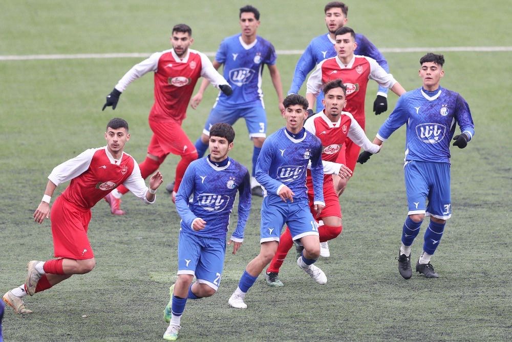 گزارش تصویری اختصاصی/ دربی نوجوانان، پرسپولیس - استقلال