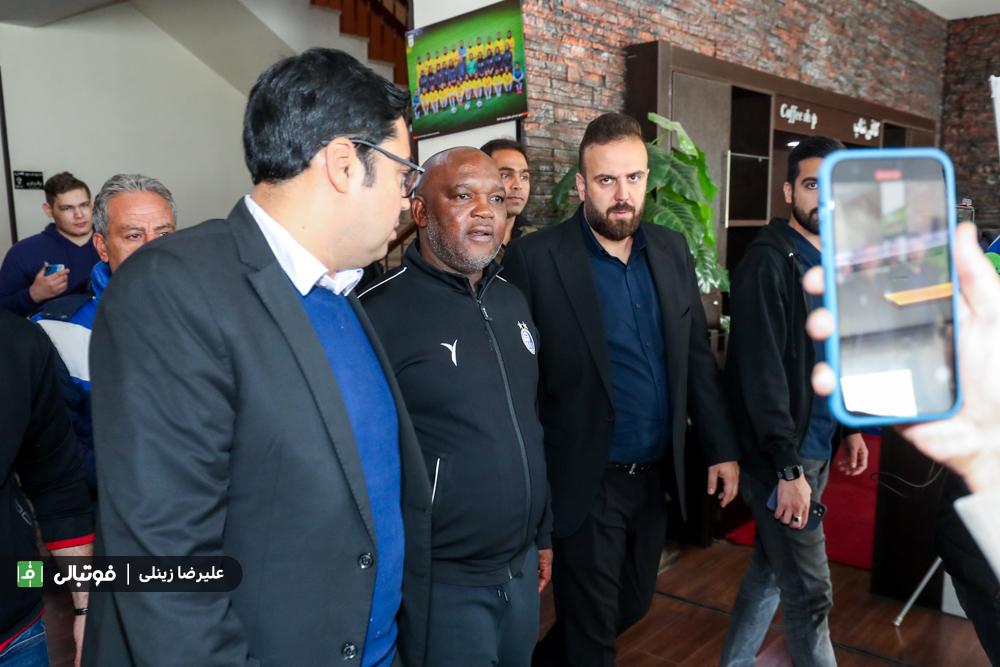 گزارش تصویری اختصاصی/ مراسم معارفه موسیمانه، سرمربی جدید استقلال، ۴ آبان ۱۴۰۳